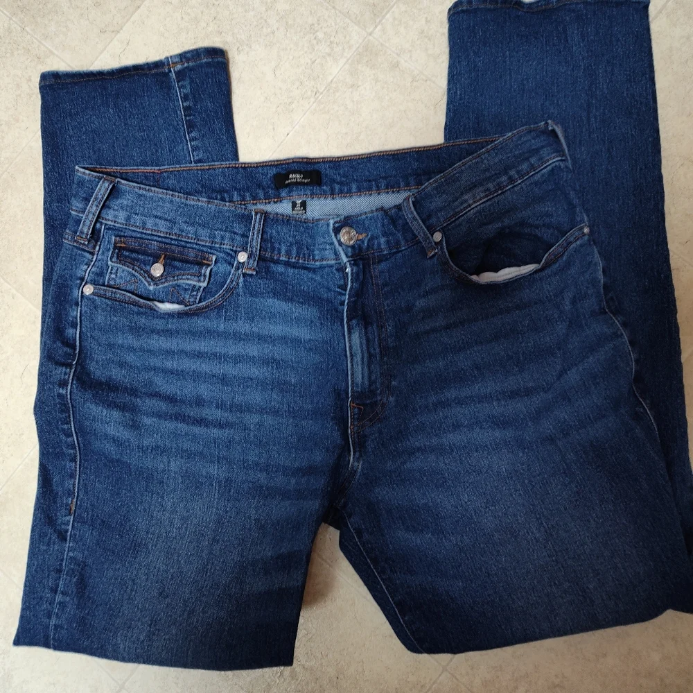 True Religion Men's Ricky Relaxed Straight Jeans Size 42 X 31.5